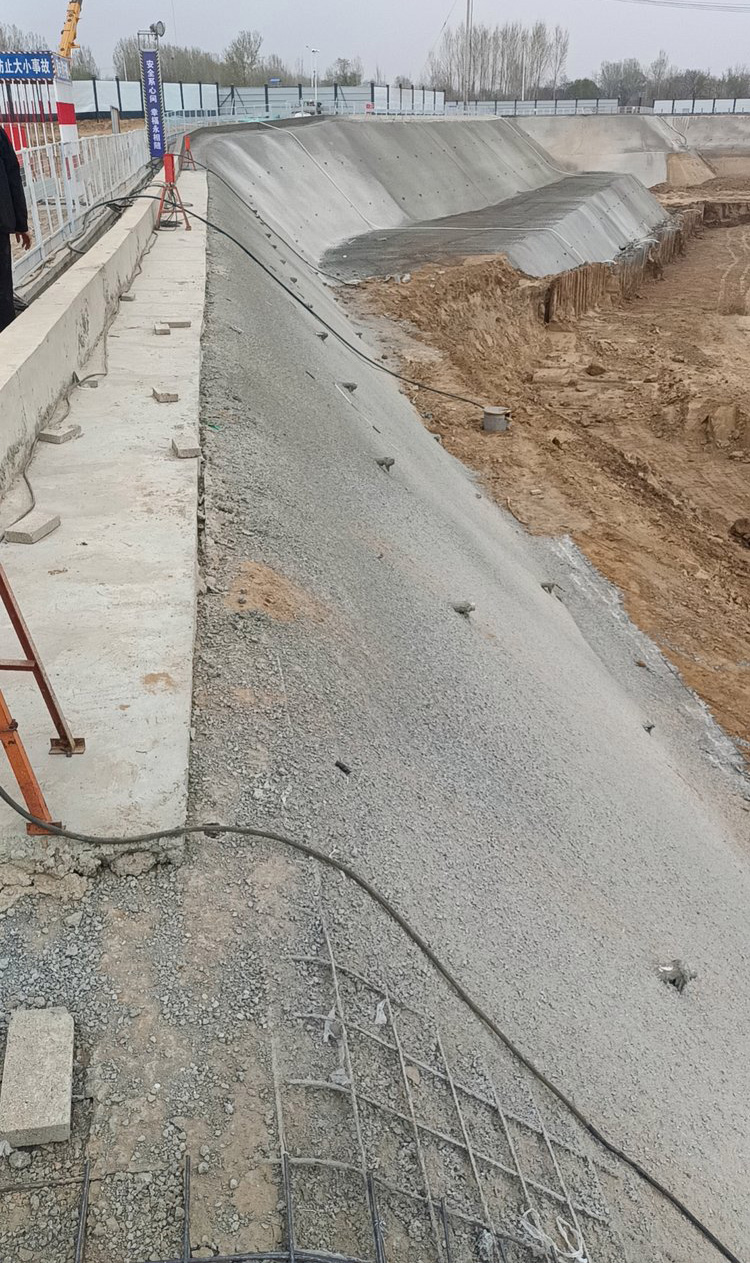 大同矿区挂网喷浆